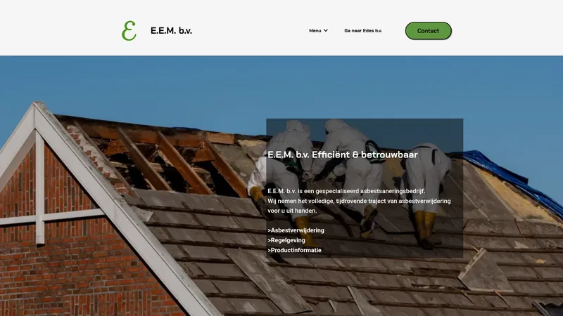 Website van E.E.M.