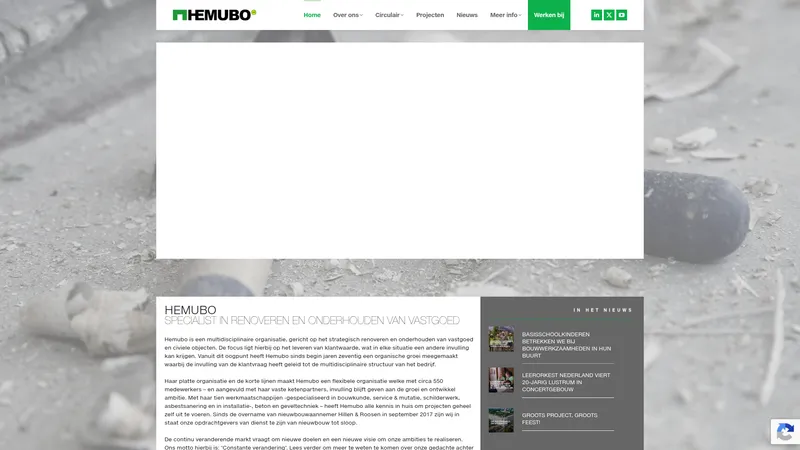 Website van HMB Milieutechniek B.V.