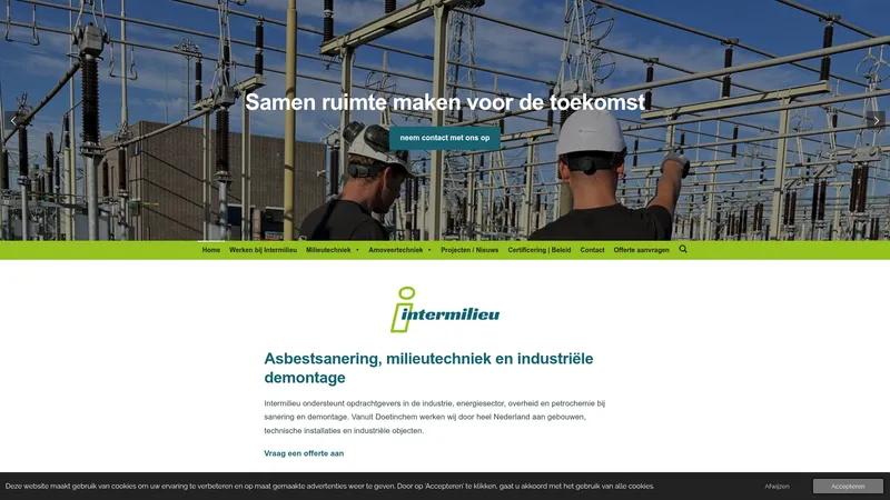 Website van Intermilieu