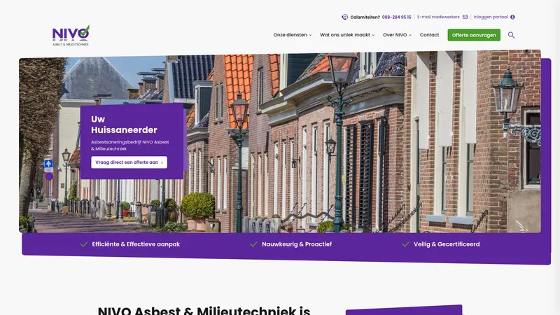 Website van NIVO