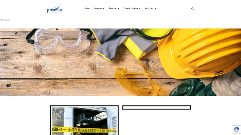 Website van Proxia