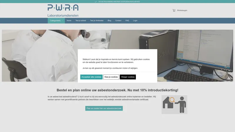Website van PWRA BV