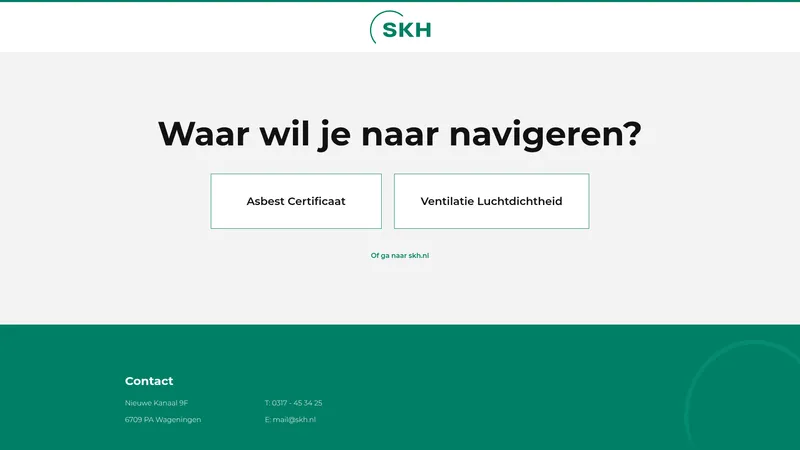 Website van SKH